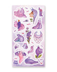 Gothic Garden Slugs Sticker Sheet