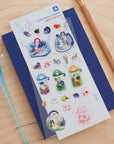 First Aid Kit Clear Sticker Sheet