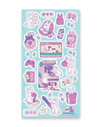 Bunny Gamers Sticker Sheet