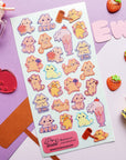 All the Cattitude Sticker Sheet