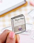 Punny Cat Book Sticker Set