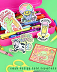 Keep On Drawing Vinyl Sticker