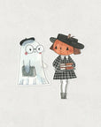 Pumpkin & Ghosty Vinyl Sticker Set
