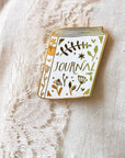 Journal Enamel Pin
