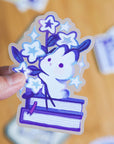 Rabbit's Star Bouquet Vinyl Sticker