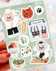 Cat’s Chef Cuisine Sticker Sheet