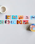 Japantown Friends Stamp Washi Tape