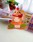 Autumn Kitty Chubbs Vinyl Sticker