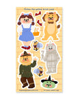 Follow the Yellow Brick Road Sticker Sheet