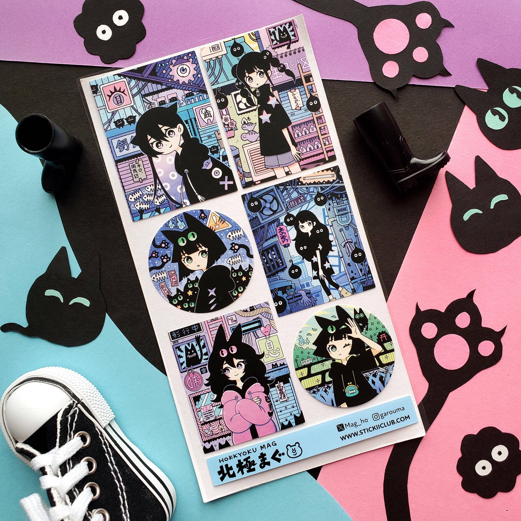 Purr-fect Fashions 2 Sticker Sheet