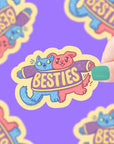 Besties Animal Friends Vinyl Sticker