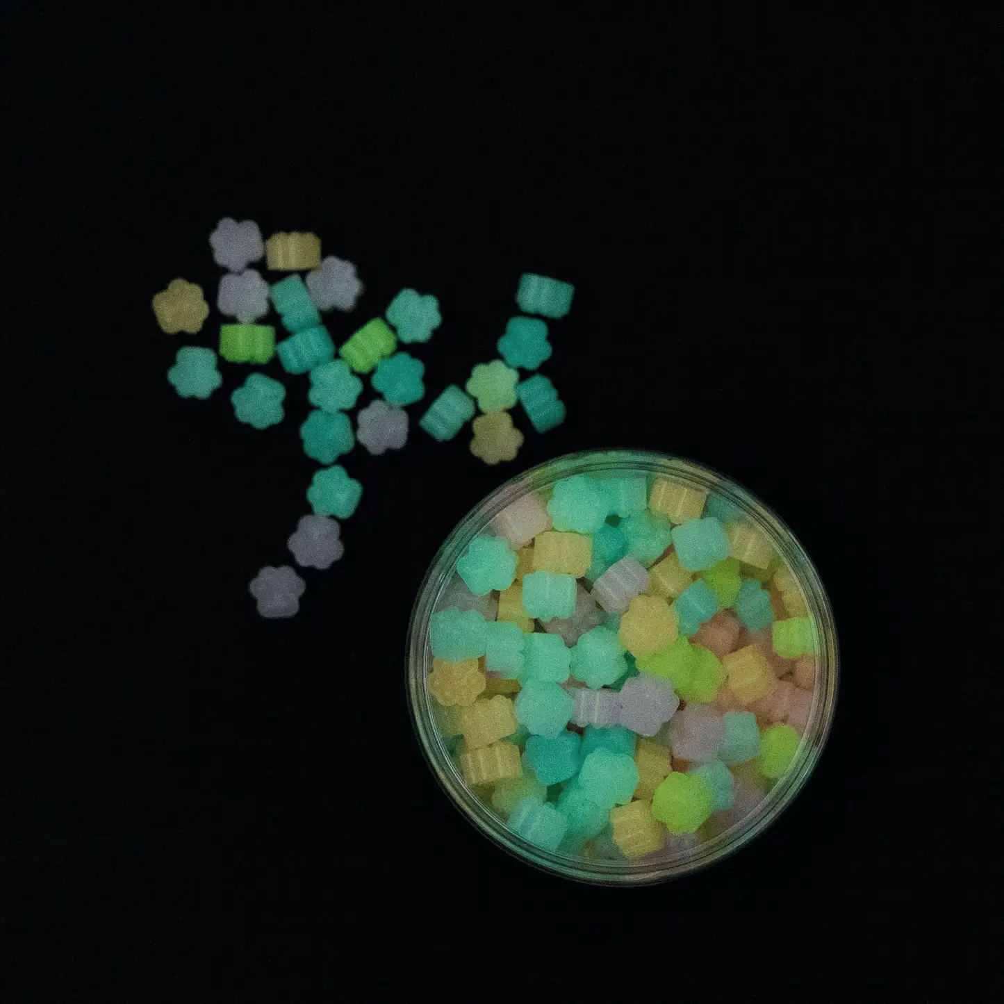 Glow in Dark Wax Seal Beads