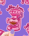 Coffee Lover Vinyl Sticker