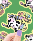 Artsy Fartsy Vinyl Sticker