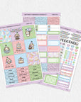 Birthday Hobonichi Cousin Weekly Sticker Kit