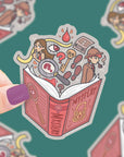 Mystery Book Club Bookish Vinyl Sticker