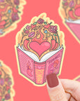Spicy Book Vinyl Sticker