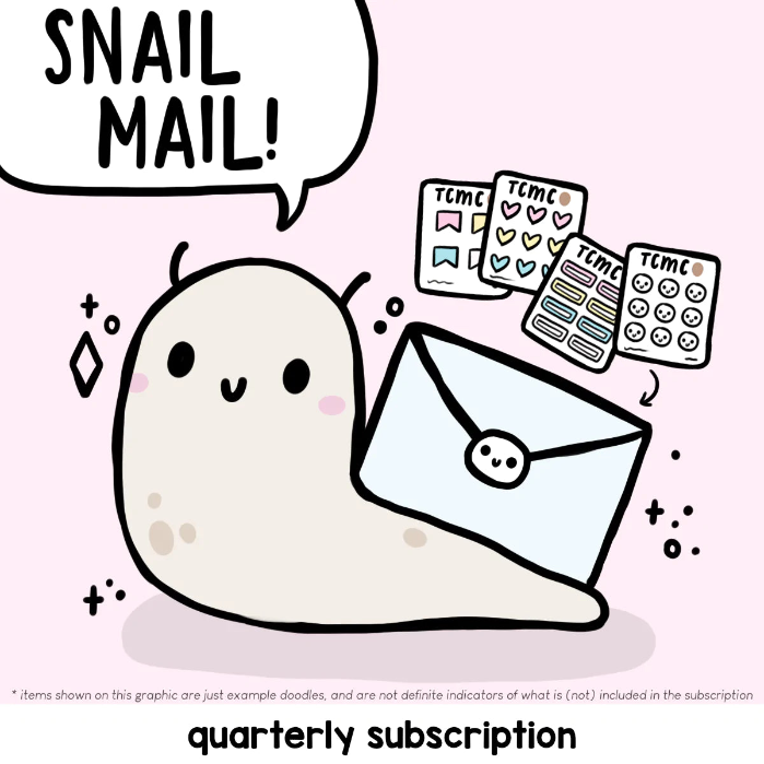 TCMC Subscription Update: Pen Pals to Snail Mail