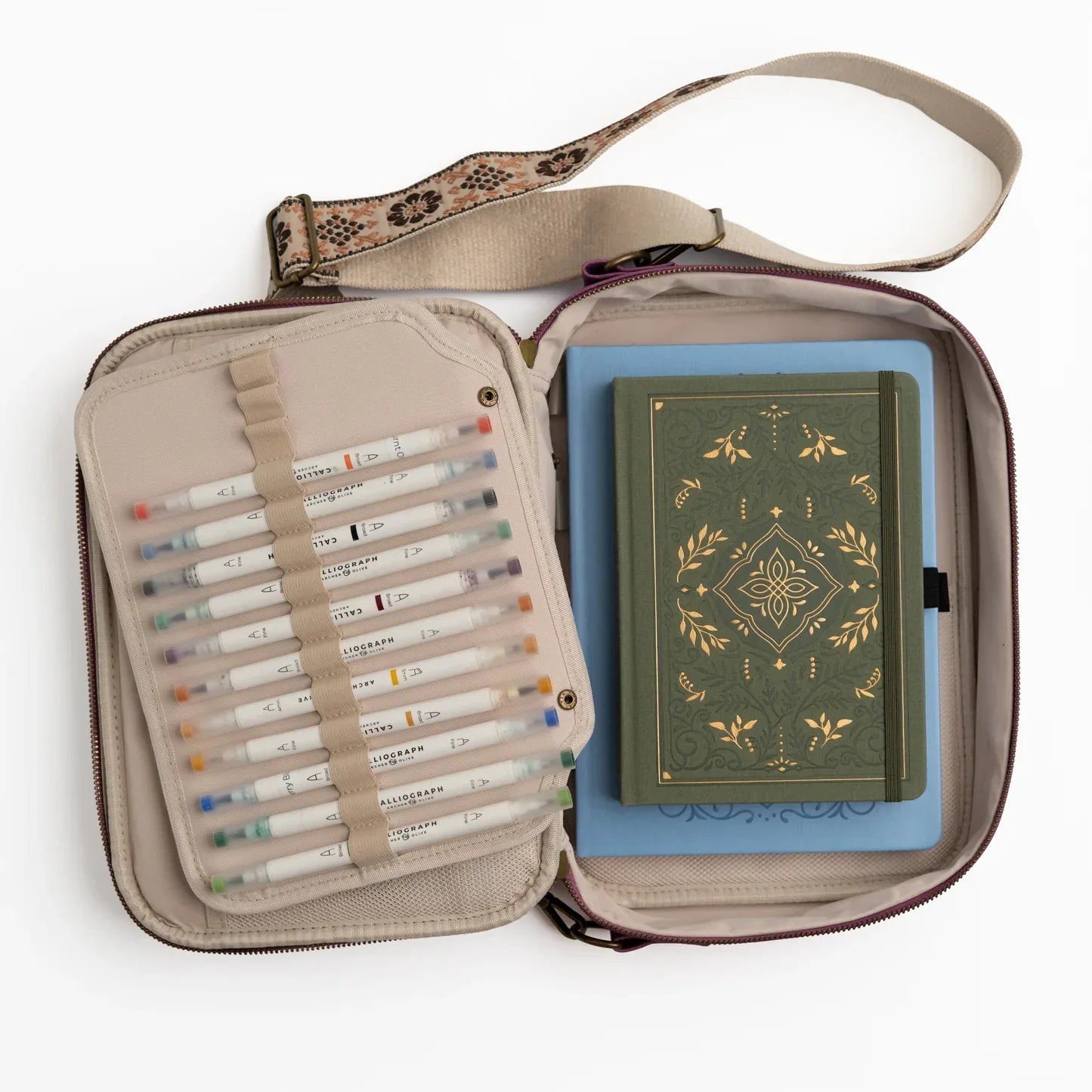 New Archer & Olive Arrivals: Songbird in Blue, Storybook in Olive, and the Plum Creativity Case