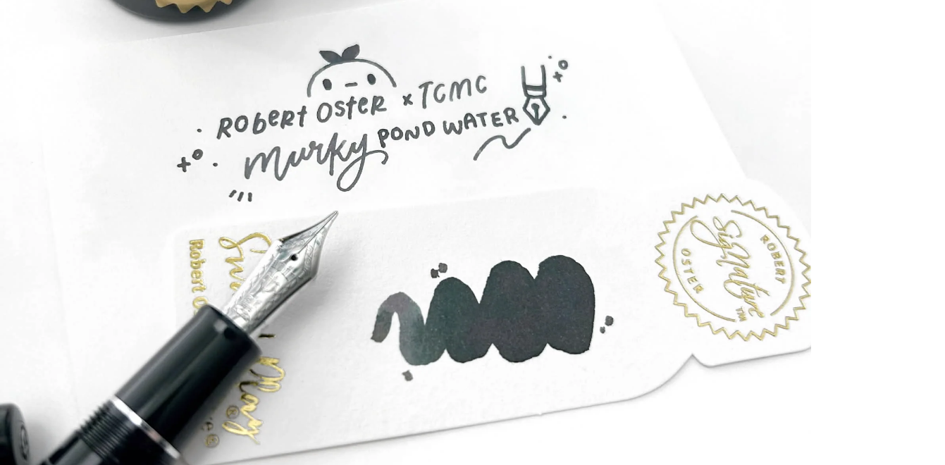 Coming Soon: TCMC x Robert Oster Inks!