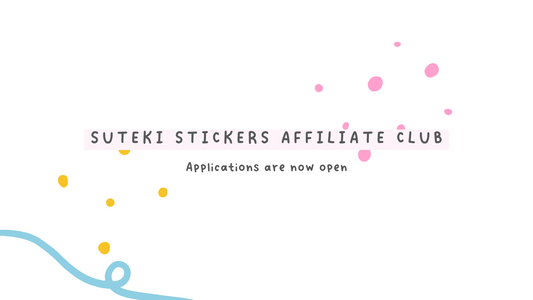 🌟 Introducing the Suteki Stickers Affiliate Club! 🌟