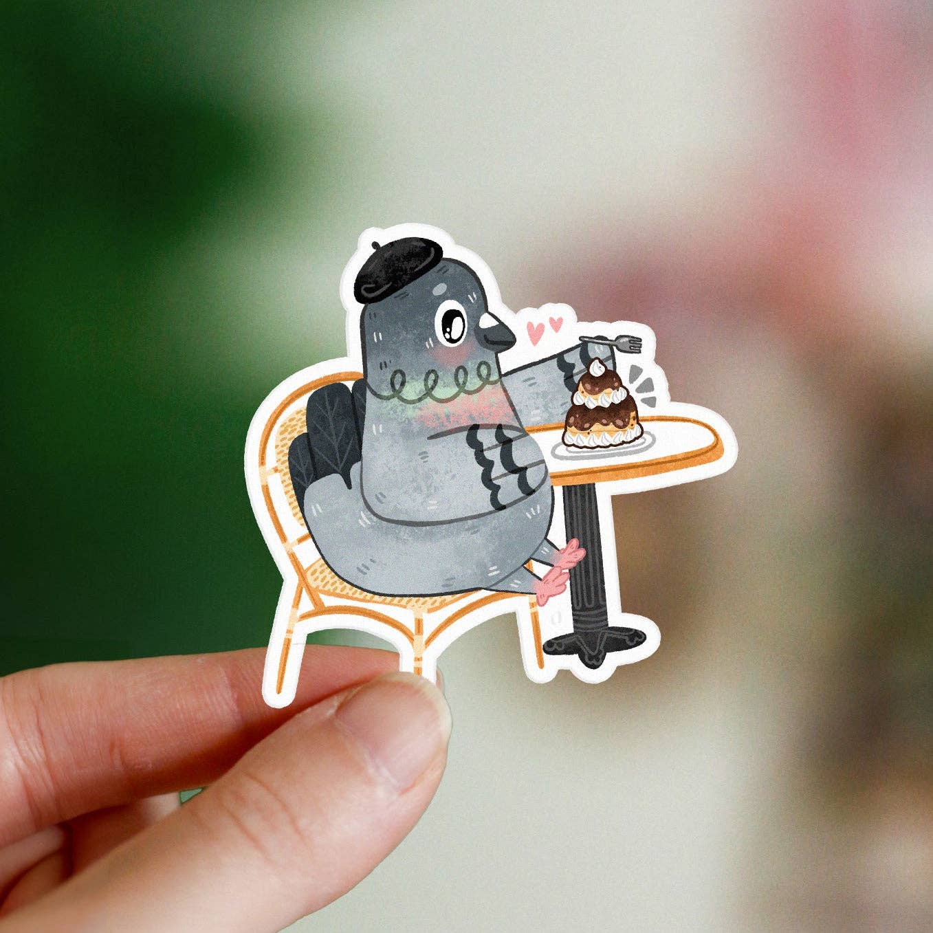 Le Petit Déjeuner vinyl sticker