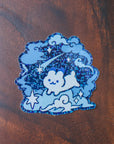Sparkling Night Holographic Vinyl Sticker