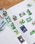Plants and Critters Stamp Washi Tape
