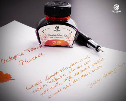 Sheen Phoenix Orange Fountain Pen Ink