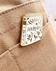 Journal Enamel Pin