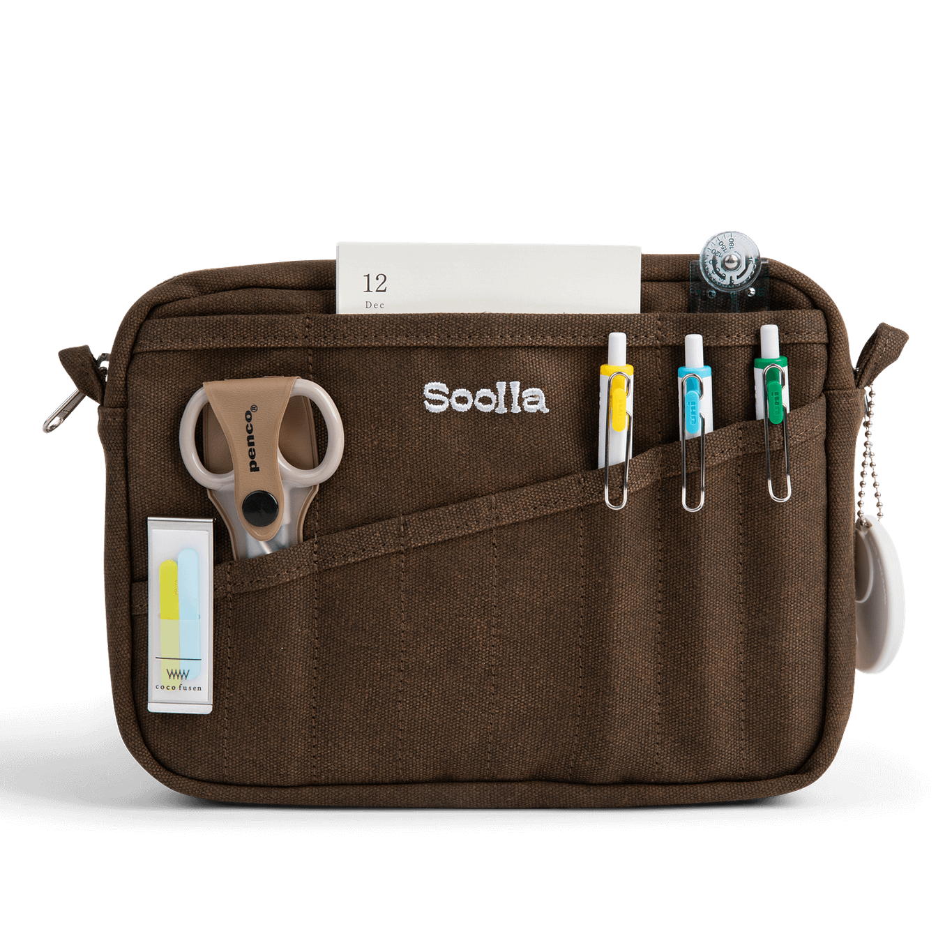 Soolla Studio Pouch - Coffee Bean