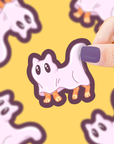 Ghost Kitty Sticker