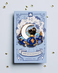 Deep Sky and a Black Cat Enamel Pin