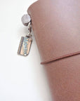 Metro Card Enamel Charm