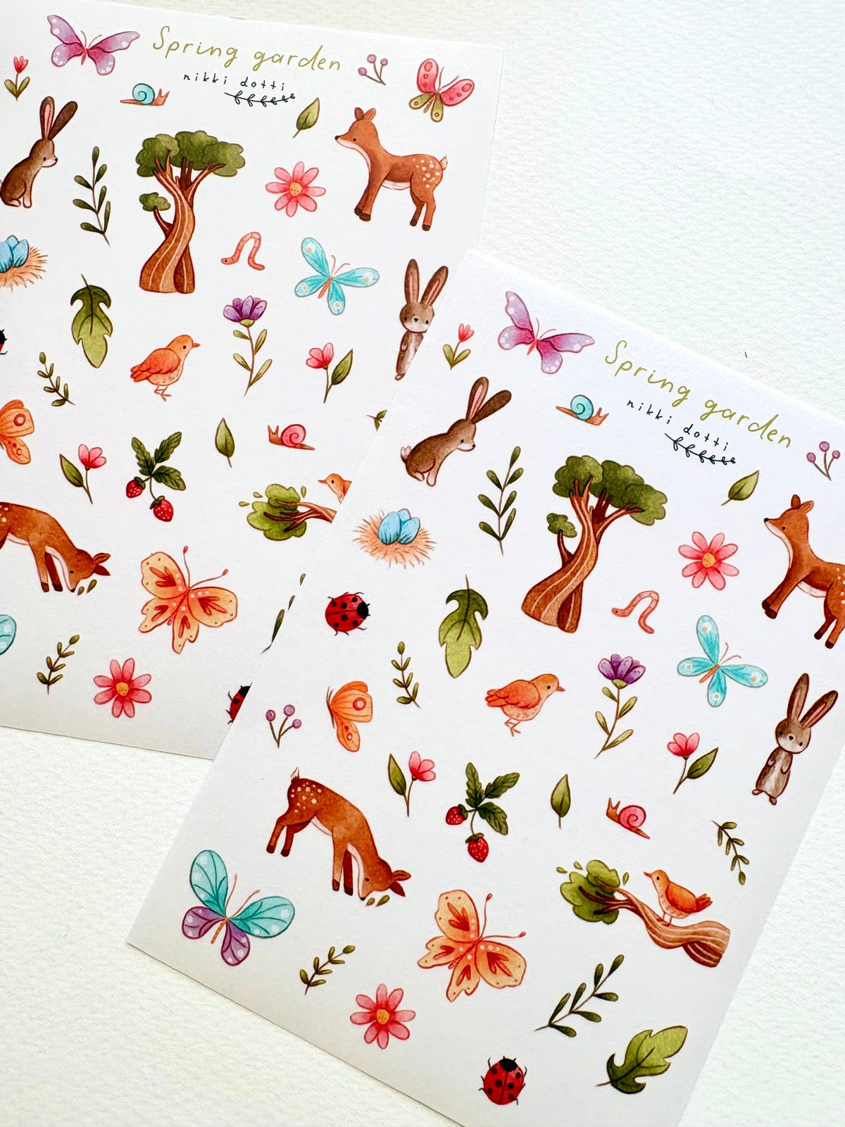 Spring Garden Sticker Sheet