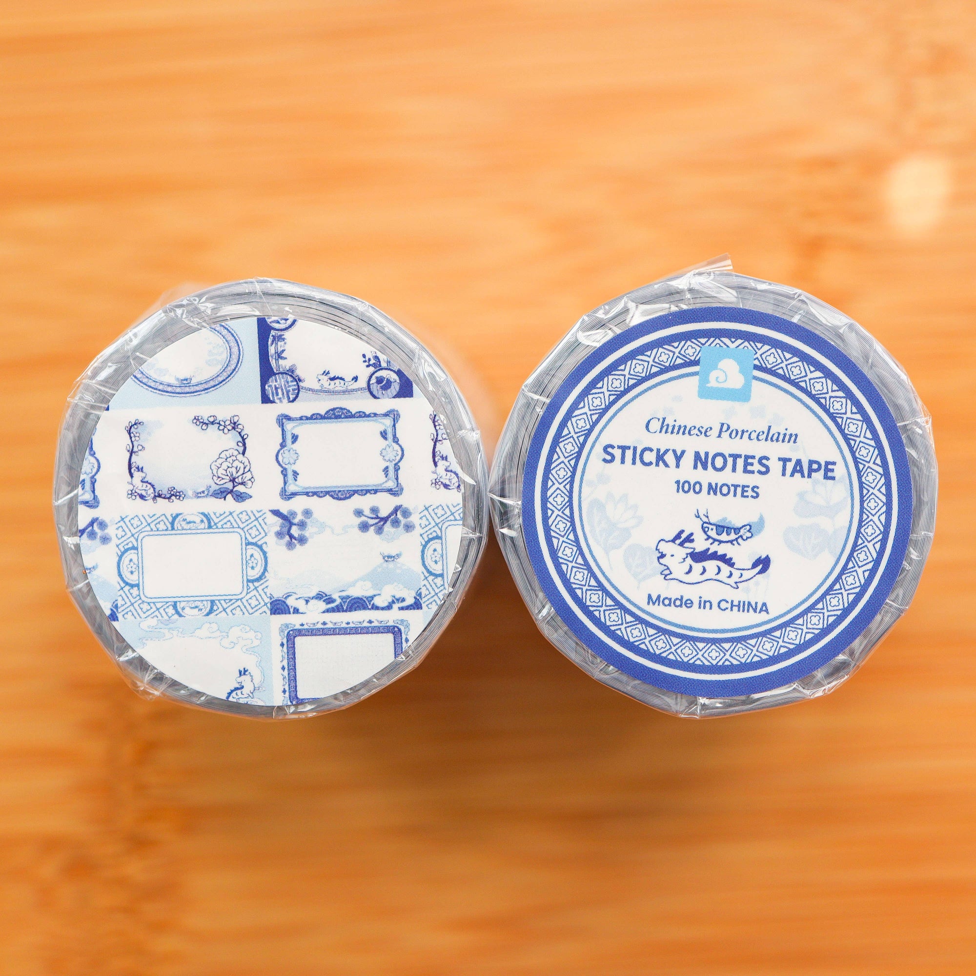 Chinese Porcelain Paper Roll Labels