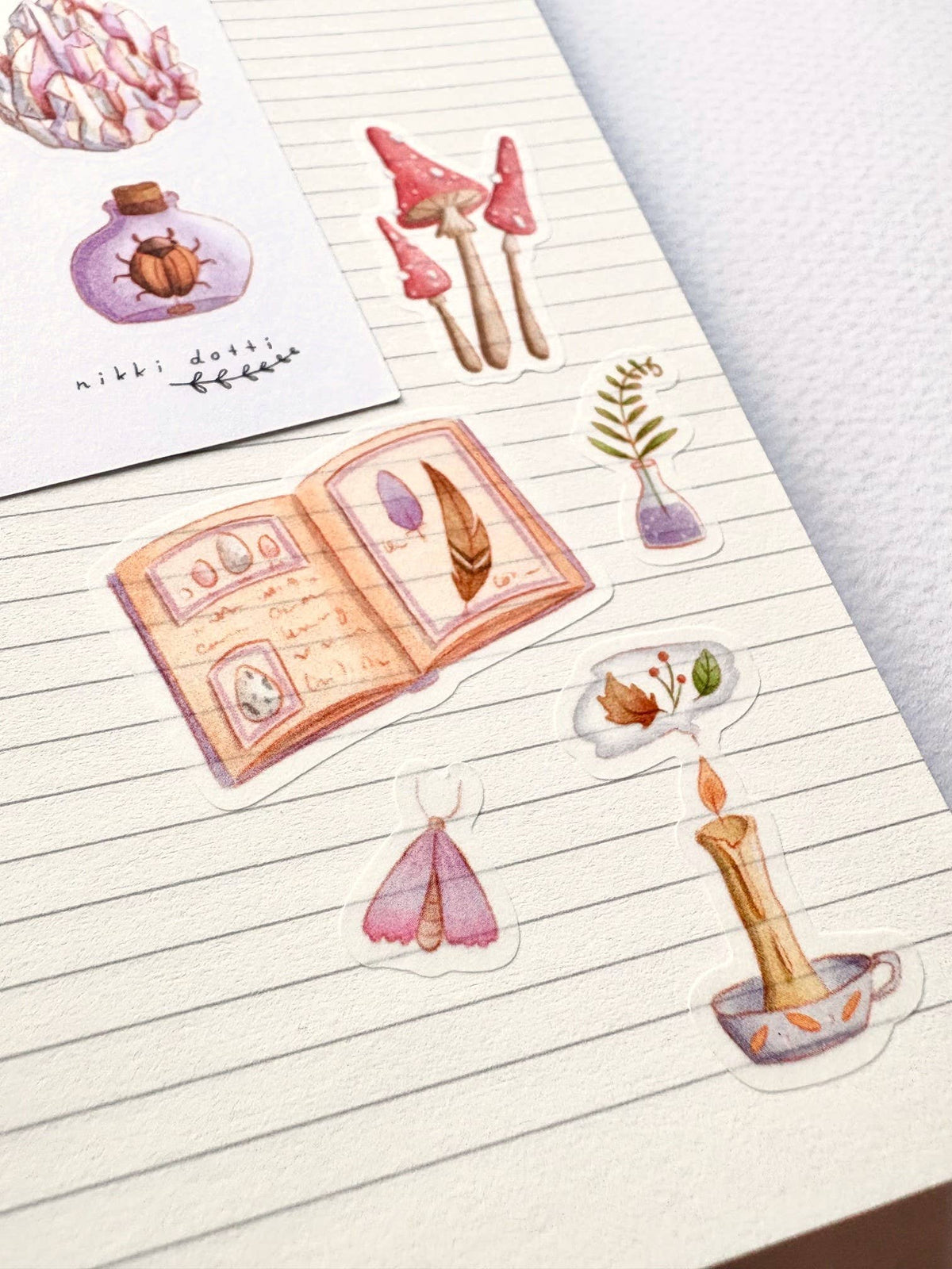 Nature Witch Sticker Sheet