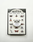 Moths sticker sheet