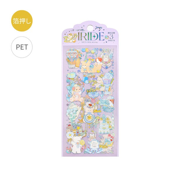 Animal amusement park sticker sheets – Suteki Stickers