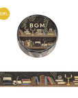 Late Night Bookshelf Washi Tape