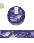 Moonlit Whales Washi Tape