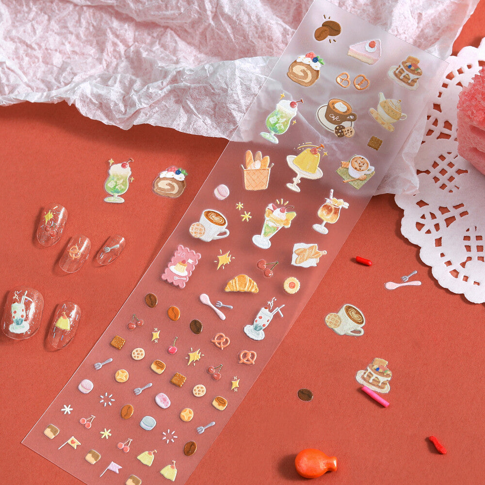 Icing Seal Cafe Treats Sticker Sheet