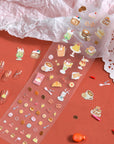 Icing Seal Cafe Treats Sticker Sheet