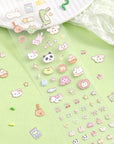 Icing Seal Cute Animals Sticker Sheet