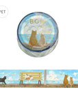 Seaside Cats Clear Tape