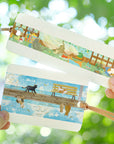 Seaside Cats Clear Tape