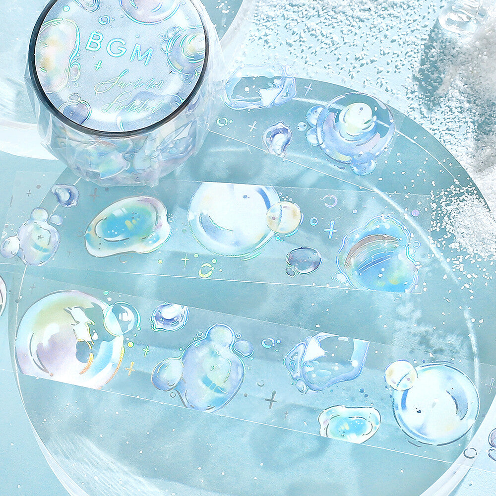 Light Bubbles Clear Tape