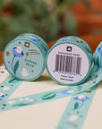 Flower Duck Foil Washi Tape