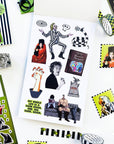 Beetlejuice Junk Journal Sticker Book