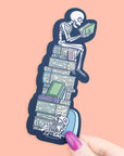 TBR Skeleton Bookmark